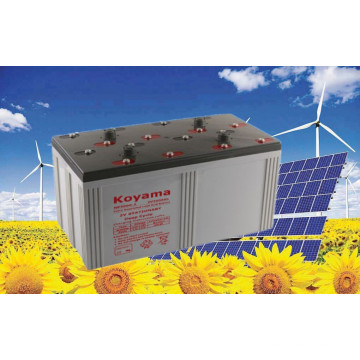 Batterie solaire Batterie solaire de qualité supérieure 3000H 2V